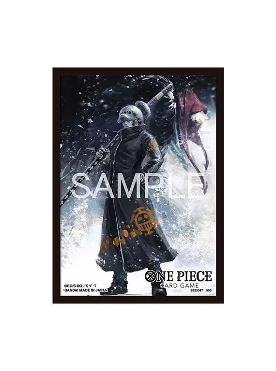 One Piece Card Game - Official Sleeve Bandai TCG+ Vol.6 Law