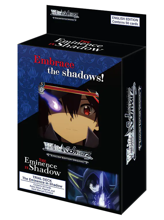 Weiss Schwarz - The Eminence in Shadow Trial Deck