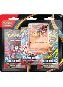 Pokémon TCG: Mega Evolution- Chaos Rising 3 pack blister - Charmeleon