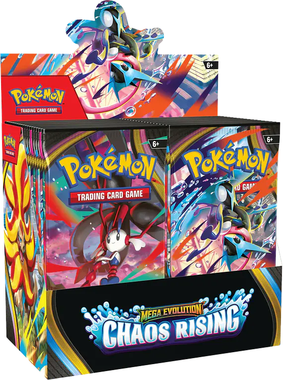 Pokémon TCG: Mega Evolution  - Chaos Rising Booster Display (36 Booster)