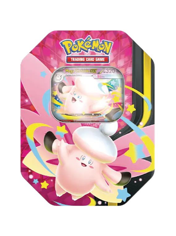 Pokémon TCG: Mega Moonlit Tin - Mega Clefable EX