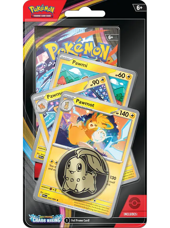 Pokémon TCG: Mega Evolution 4 - Chaos Rising Premium Checklane Blister - Pawmot