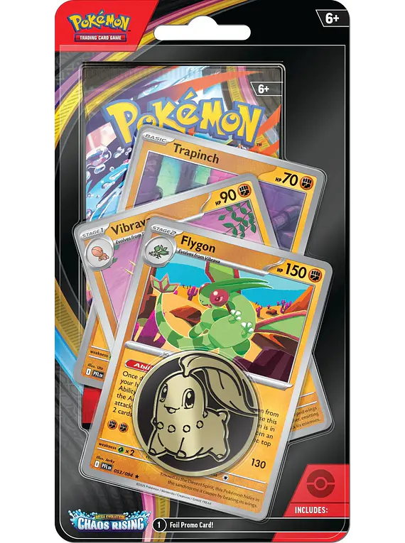 Pokémon TCG: Mega Evolution 4 - Chaos Rising Premium Checklane Blister - Flygon