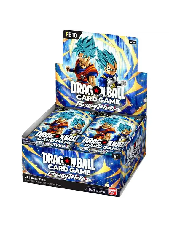 Dragon Ball Super Card Game - Fusion World Cross Force FB10 Booster Display (24 Packs) - EN