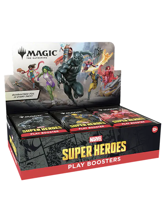 MTG - Marvel Super Heroes Play Booster Display (30 Packs) - EN