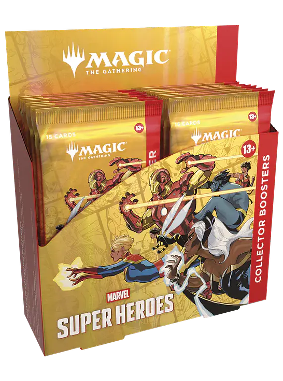 MTG - Marvel Super Heroes Collector's Booster Display (12 Packs) - EN