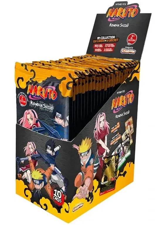 Naruto Mythos TCG - Konoha Shidō Booster Box (2nd Edition)