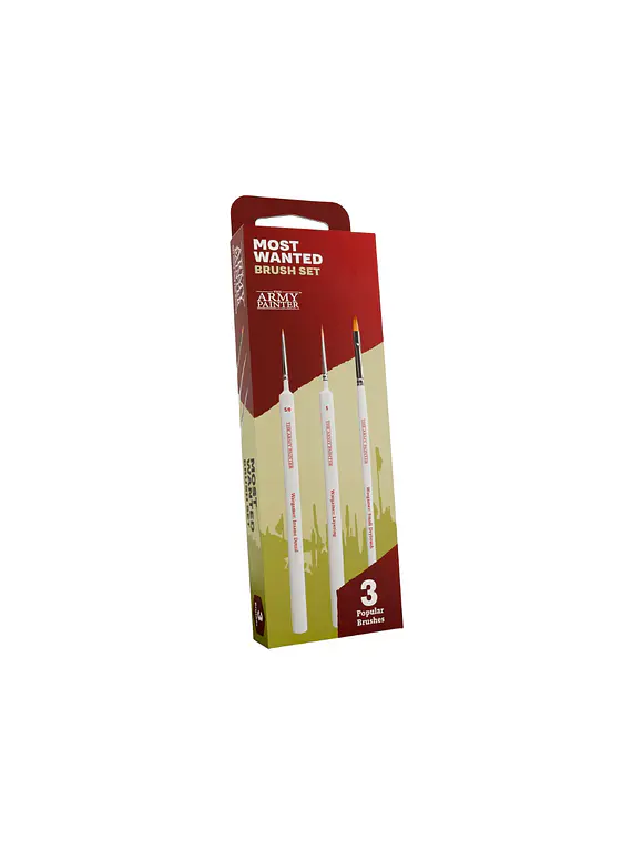 The Army Painter Most Wanted Brush Set
