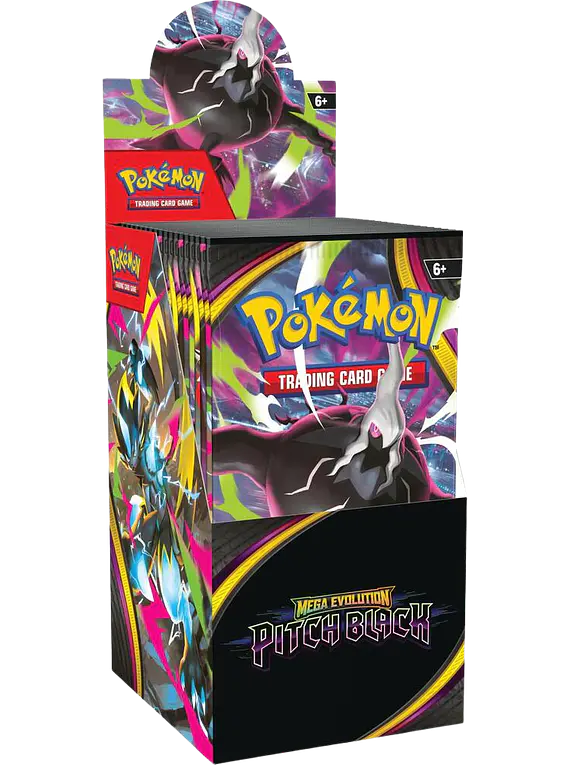 Pokémon TCG: Mega Evolution 5 - Pitch Black Half Booster Display (18 Booster)