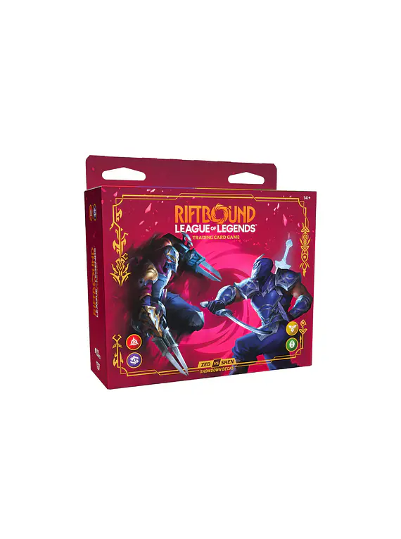 Riftbound: League of Legends TCG - Vendetta - Showdown Decks - Zed vs Shen - EN