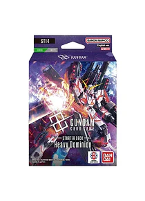 Gundam Card Game Starter Deck ST14 Heavy Dominion – EN