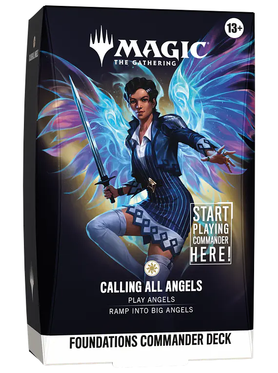 MTG - Foundations Starter Commander Deck Calling All Angels - EN