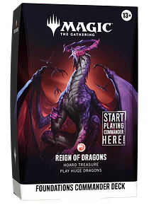 MTG - Foundations Starter Commander Deck Reign of Dragons - EN