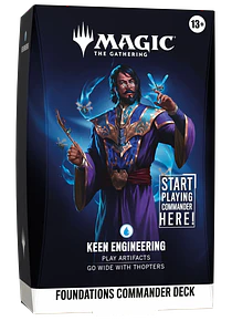 MTG - Foundations Starter Commander Deck Keen Engineering - EN