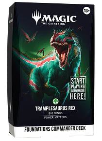 MTG - Foundations Starter Commander Deck Tramplesaurus Rex - EN