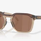Oakley HSTN SQ OO953303 54mm Matte Rootbeer Prizm Tungsten - thumbnail 1