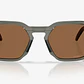 Oakley HSTN SQ OO953308 54mm Grey Smoke Prizm Bronze - Thumbnail 2