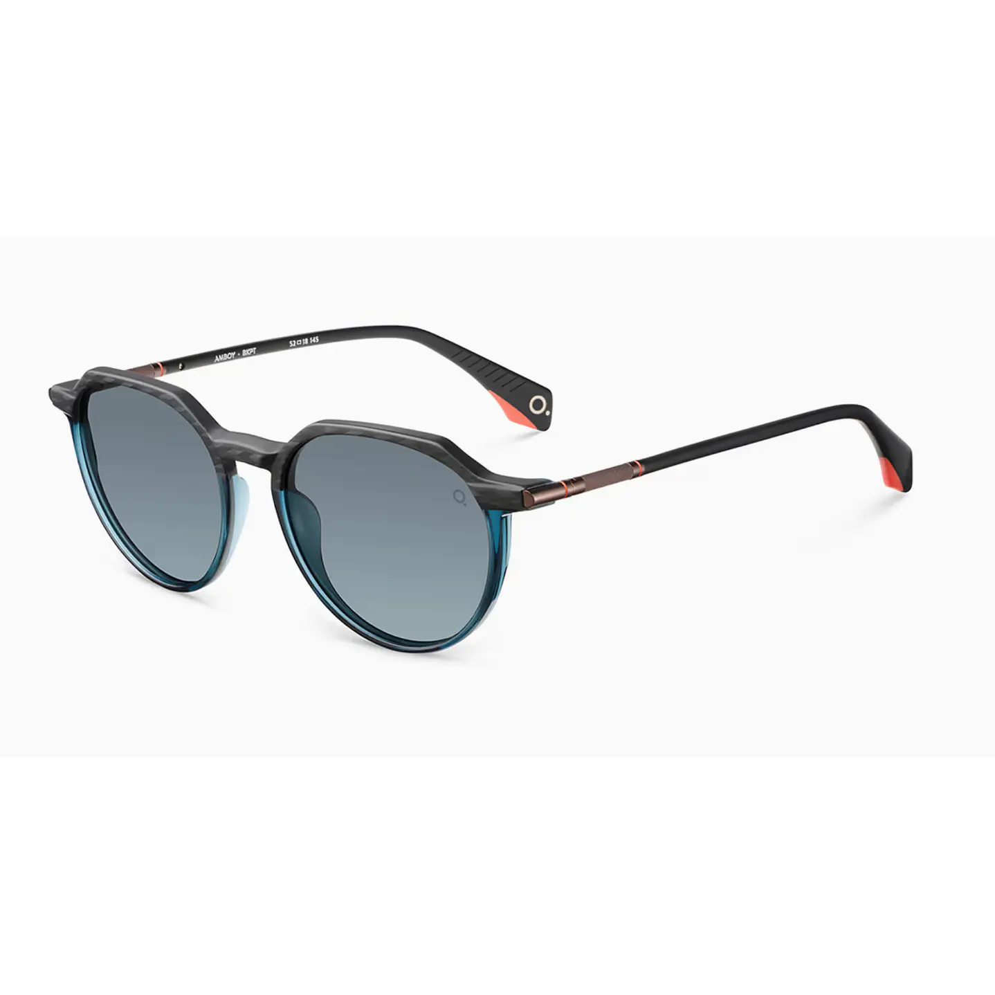 Etnia Barcelona Amboy 52S BKPT 52mm Black Petrol 1