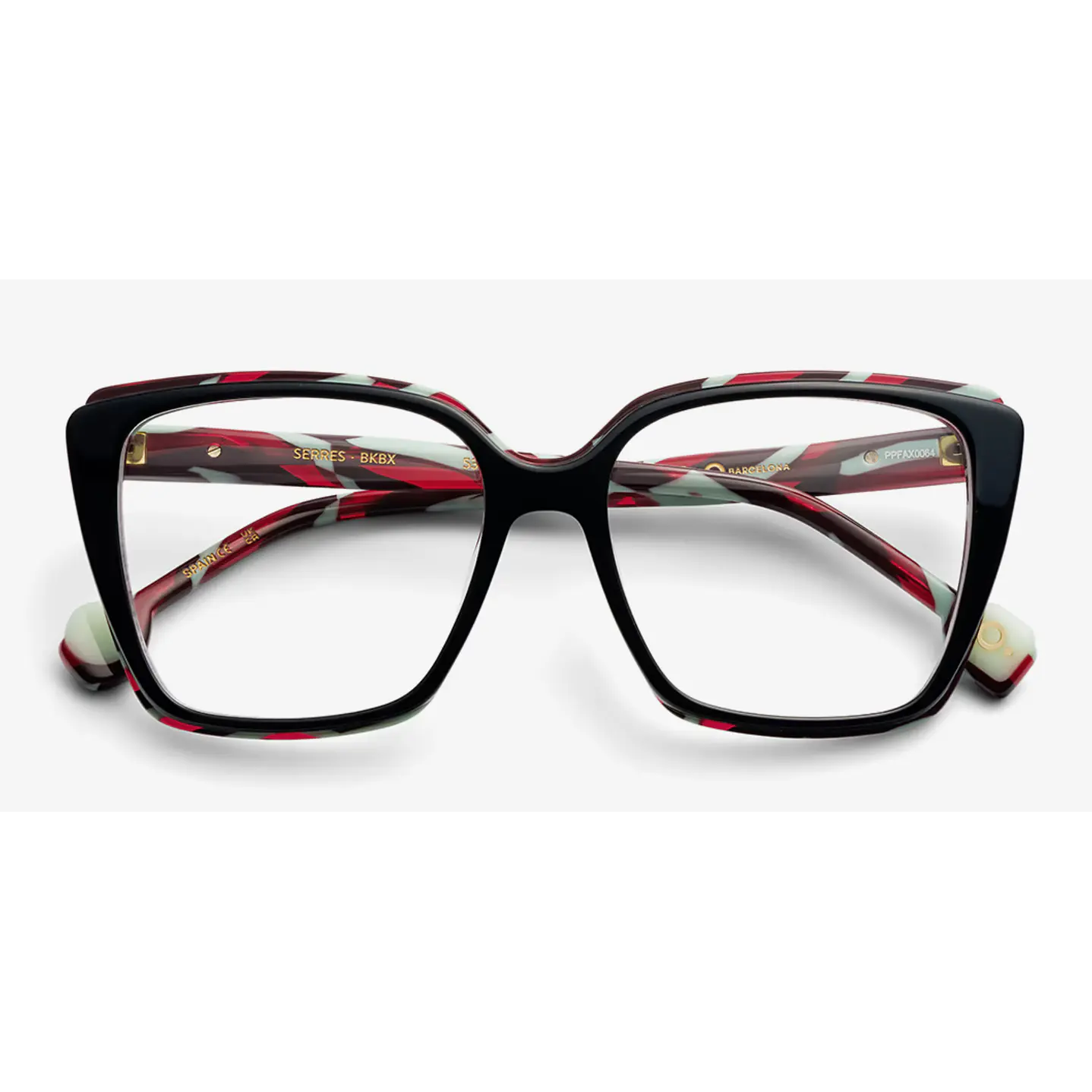 Etnia Barcelona Serres 53O BKBX 53mm Black Bordeaux 2