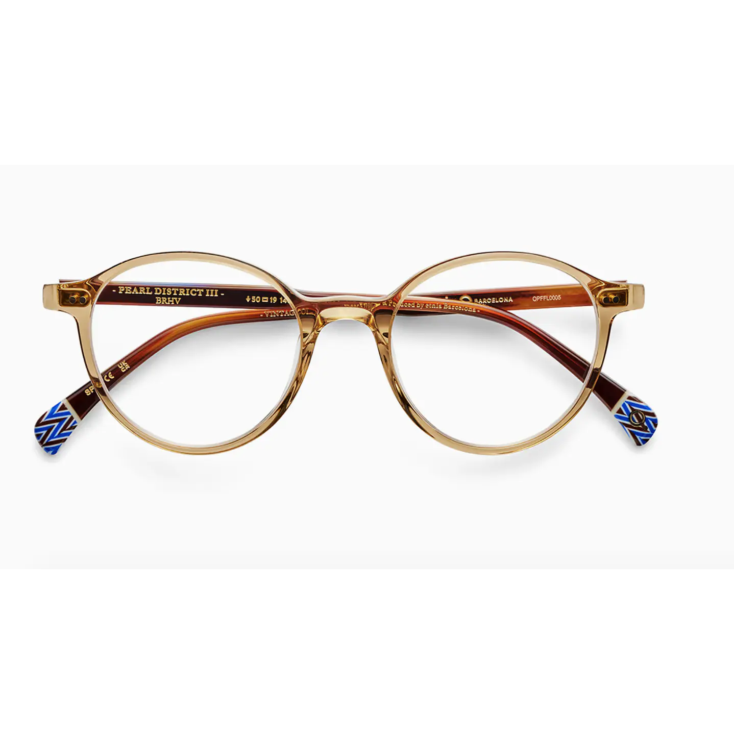 Etnia Barcelona Pearl District III 50O BRHV 50mm Brown Havana 2
