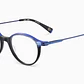 Etnia Barcelona Eloi 49O BKBL 49mm Black Blue - Thumbnail 1