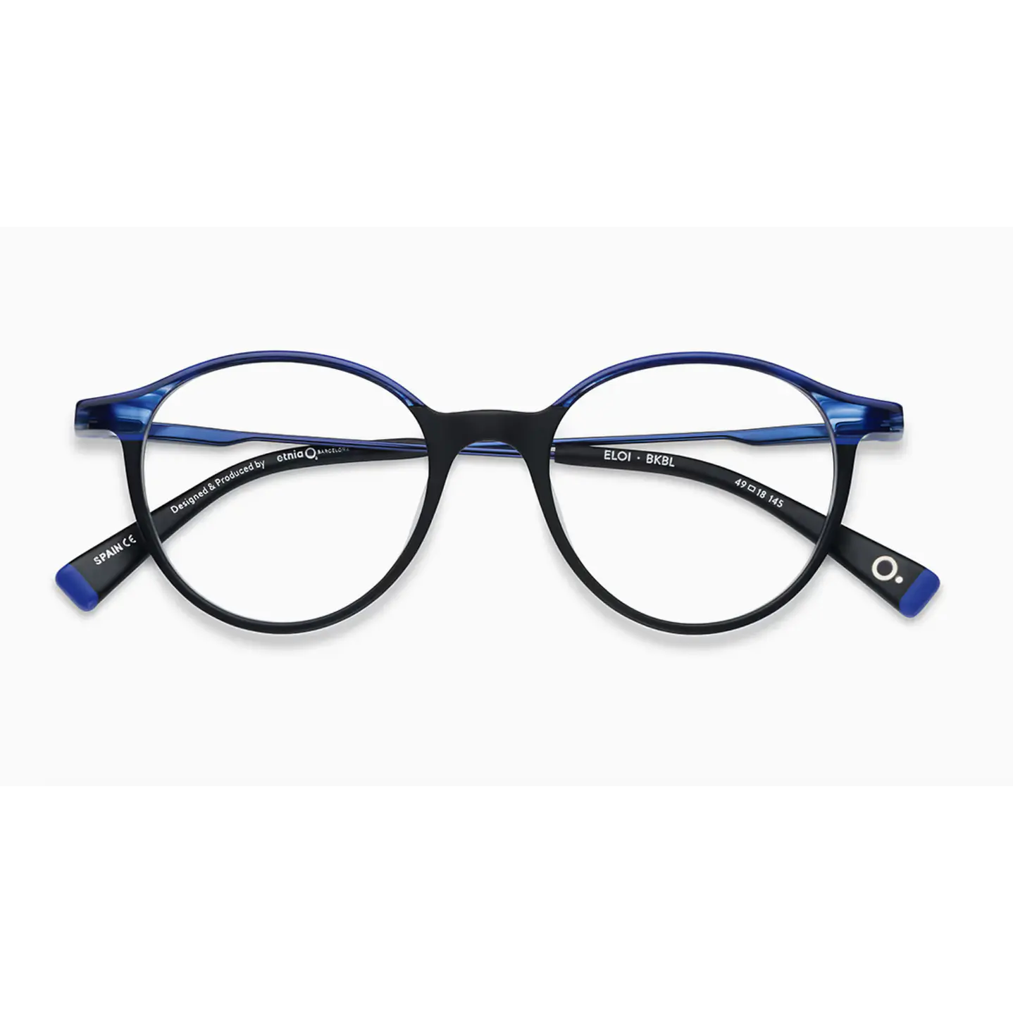 Etnia Barcelona Eloi 49O BKBL 49mm Black Blue 2