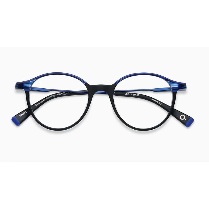 Etnia Barcelona Eloi 49O BKBL 49mm Black Blue 2