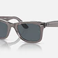 Ray-Ban Wayfarer RB2140 1355R5 50mm Cinza Transparente/Azul - Thumbnail 1