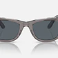 Ray-Ban Wayfarer RB2140 1355R5 50mm Cinza Transparente/Azul - Thumbnail 2