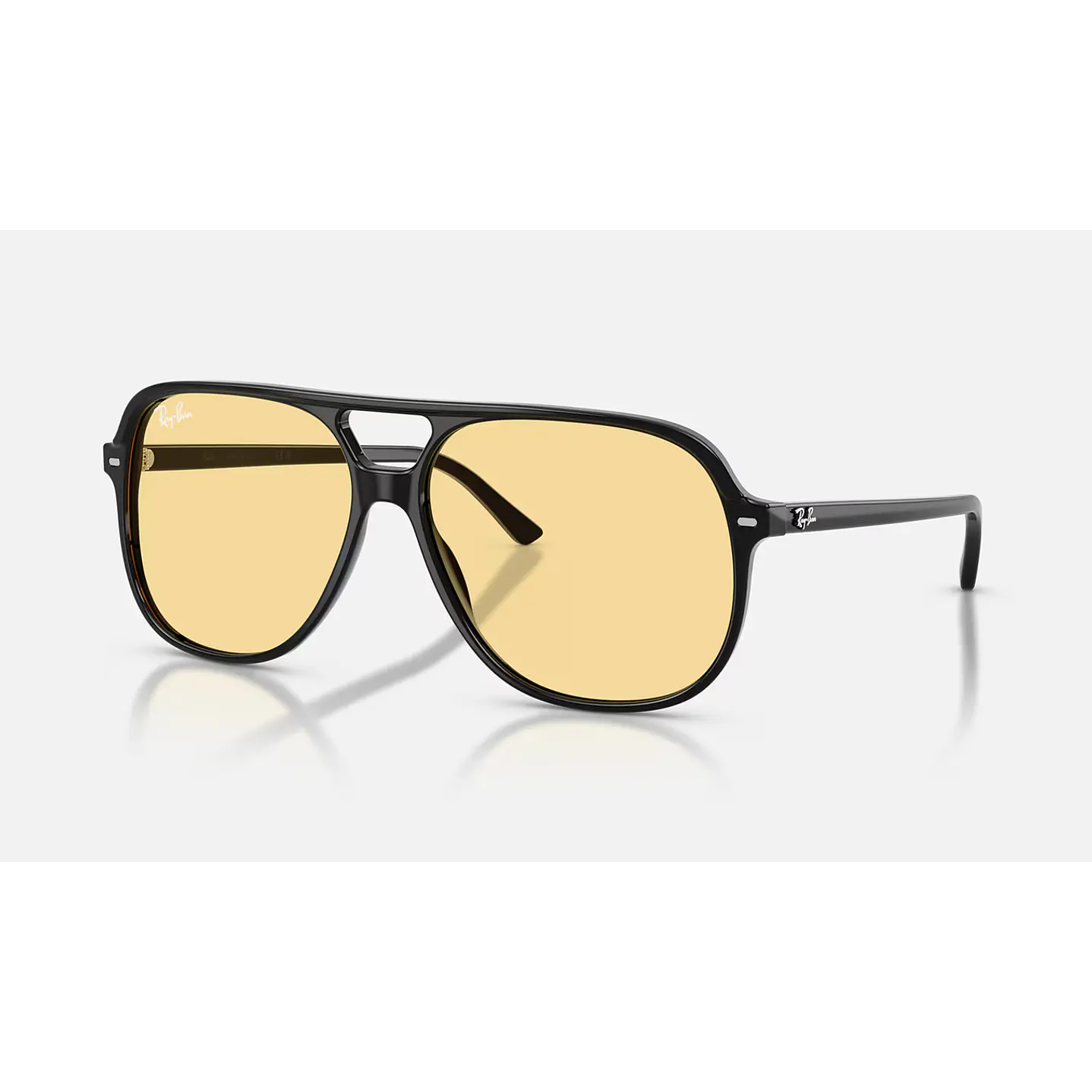 Ray-Ban Bill RB2198 901/R6 60mm Preto/Amarelo 1