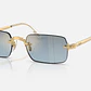 Ray-Ban RB3928 001/S2 54mm Arista Blue Gradient Dark Grey - Thumbnail 1