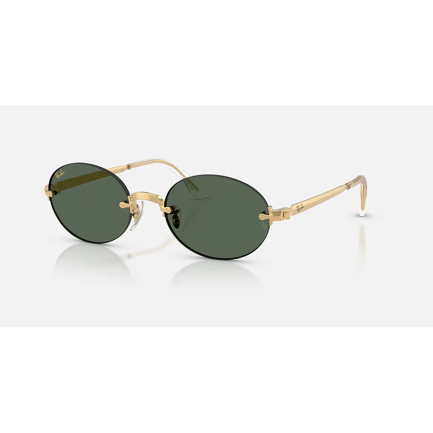 Ray-Ban RB3929 001/7I 54mm Dourado/Castanho Espelhado Gradiente 1