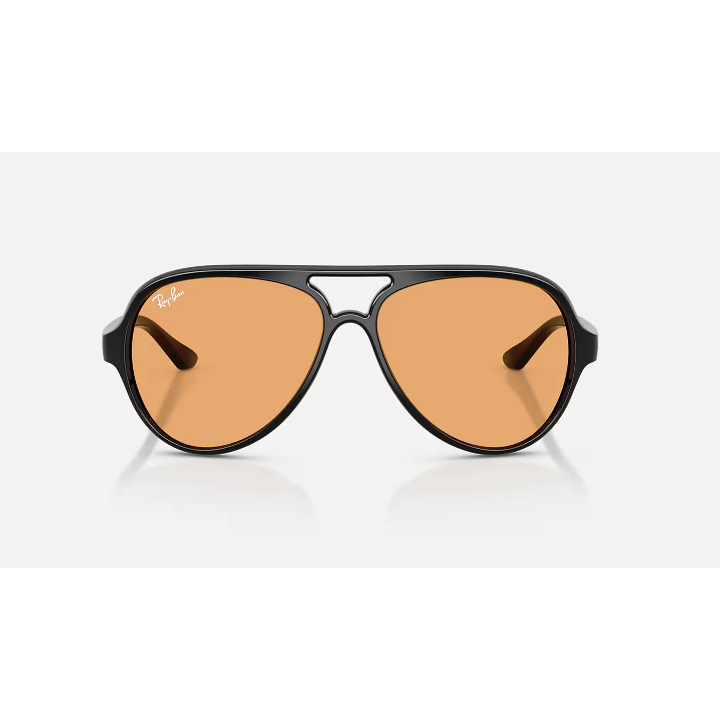 Ray-Ban Cats 5000 RB4125 601/33 59mm Preto/Laranja 2