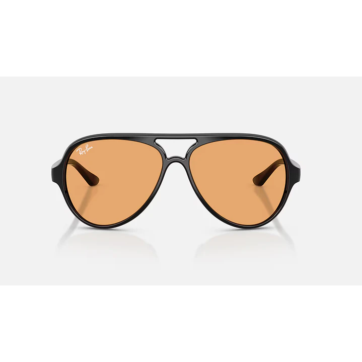 Ray-Ban Cats 5000 RB4125 601/33 59mm Preto/Laranja 2