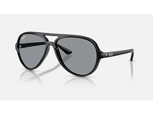 Ray-Ban Cats 5000 RB4125 601/R5 59mm Preto/Azul