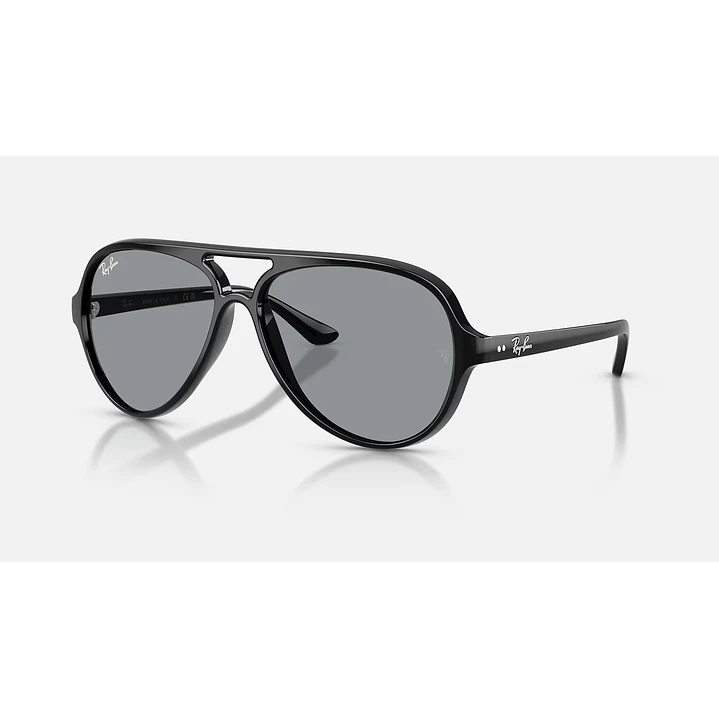 Ray-Ban Cats 5000 RB4125 601/R5 59mm Preto/Azul 1