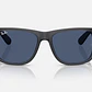 Ray-Ban Justin RB4165 6873/80 55mm Cinza Opal/Azul Escuro - thumbnail 2