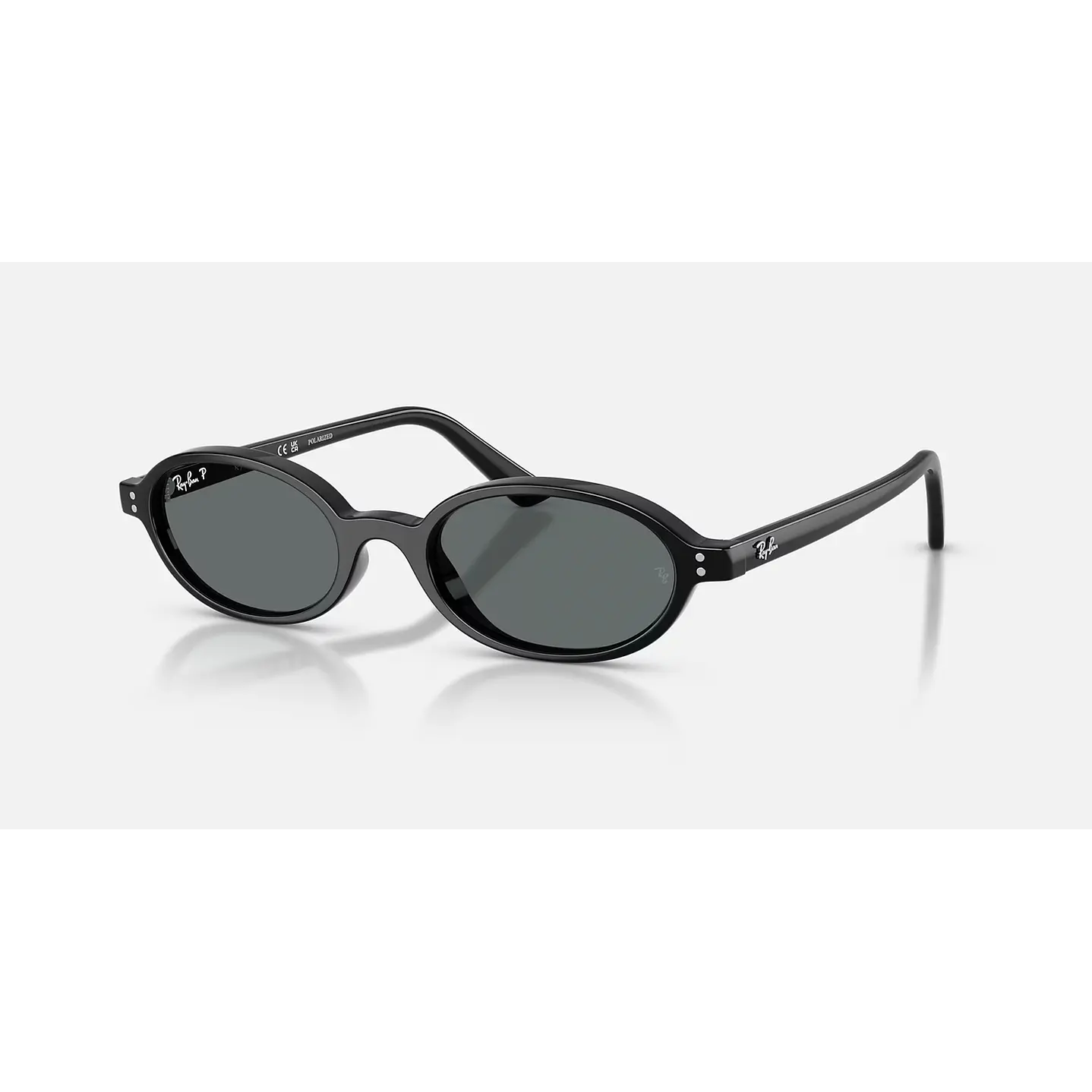 Ray-Ban RB4472 667781 51mm Preto/Cinza Escuro Polarizado 1