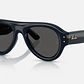 Ray-Ban RB4925 689587 52mm Azul Transparente/Cinza Escuro - Thumbnail 1