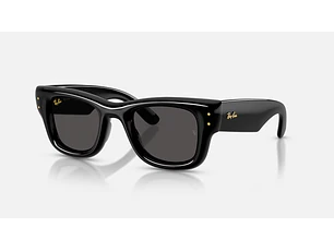 Ray-Ban Wayfarer Puffer RB4940 601/87 50mm Preto/Cinza Escuro