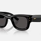 Ray-Ban Wayfarer Puffer RB4940 601/87 50mm Preto/Cinza Escuro - Thumbnail 1