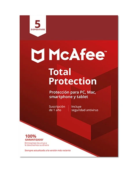Mc Afee Esential Total Protección 5 Dispositivos (2026) 1 AÑO