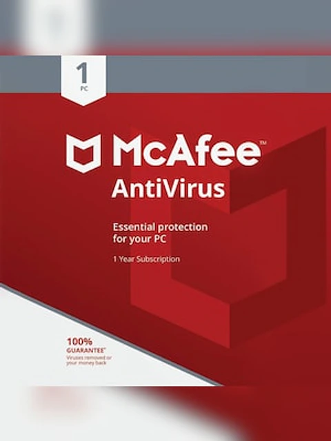 Mc Afee Antivirus Pc 1 Dispositivo 1 Año -  Clave América Latina