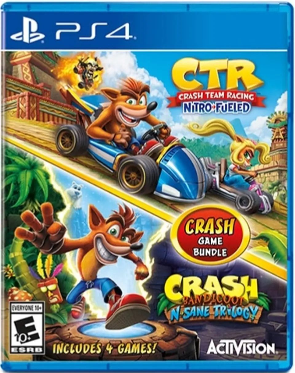 Crash Team Racing + Crash Bandicoot N. Sane Trilogy - PS4 1
