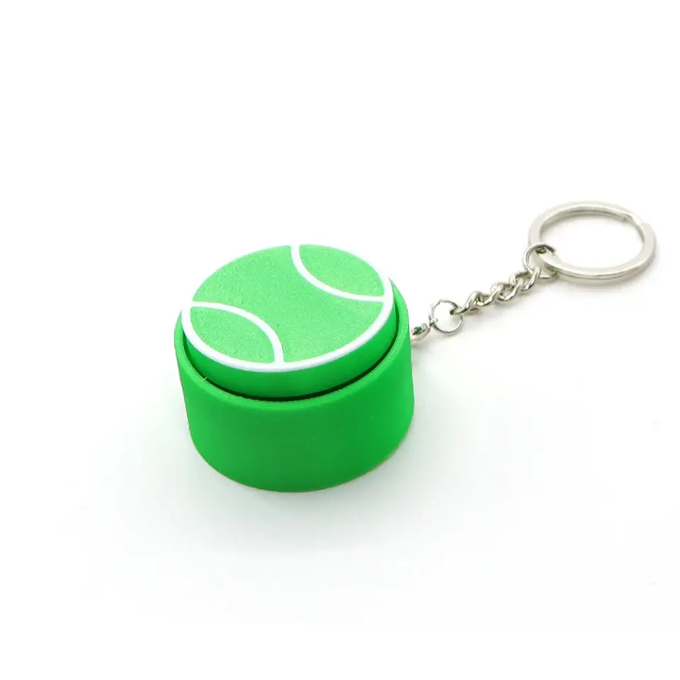 Llavero clic de pelota 3D estilo animado 1