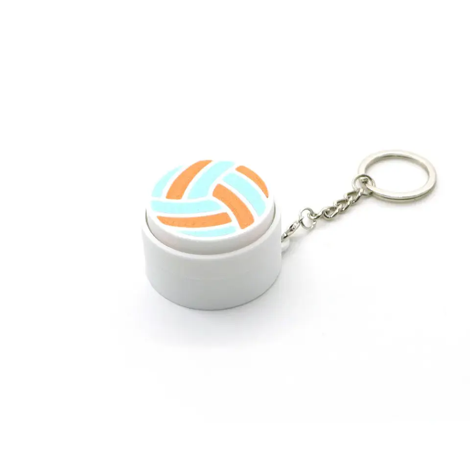 Llavero clic de pelota 3D estilo animado 4
