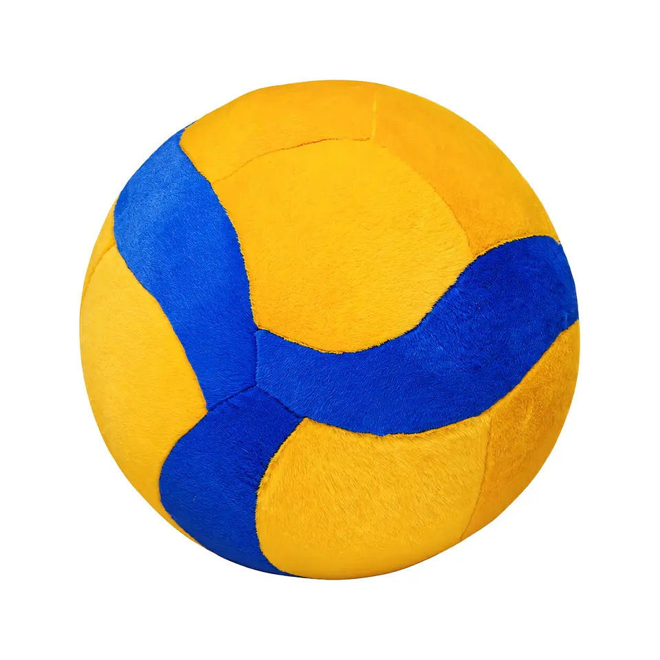 Peluche voleibol realista 20 cm 2