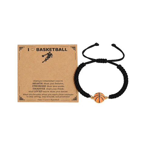 Brazalete deportivo ajustable hecho a mano