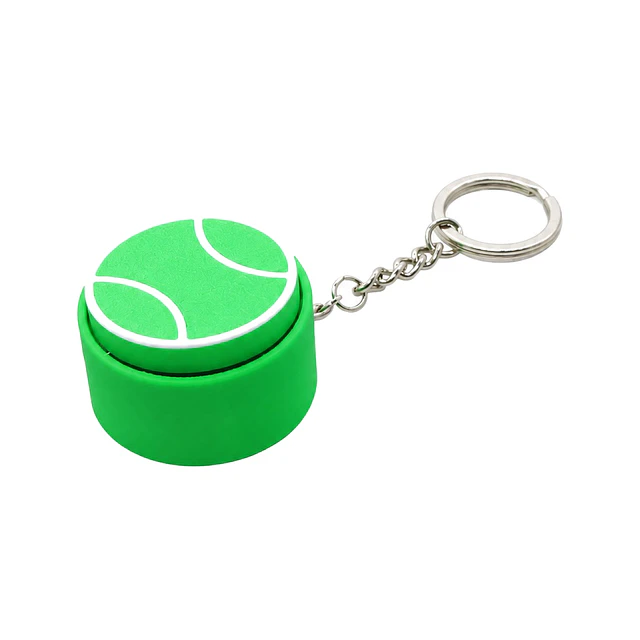 Llavero clic de pelota 3D estilo animado