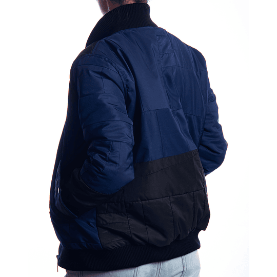 Chaqueta Bomber Mini - Azul